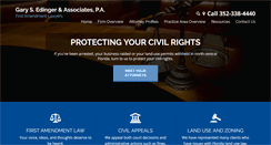 Desktop Screenshot of edingerlawoffice.com